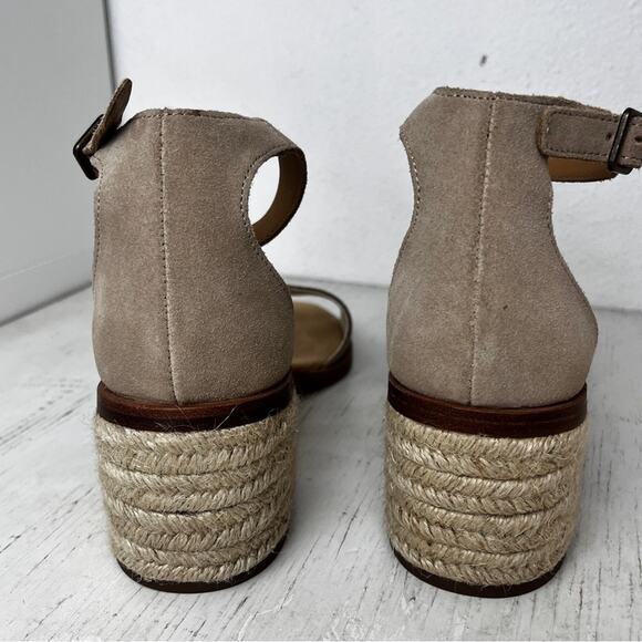 Soludos Capri Blush Espadrille block heel sandal size 9 - Picture 5 of 13